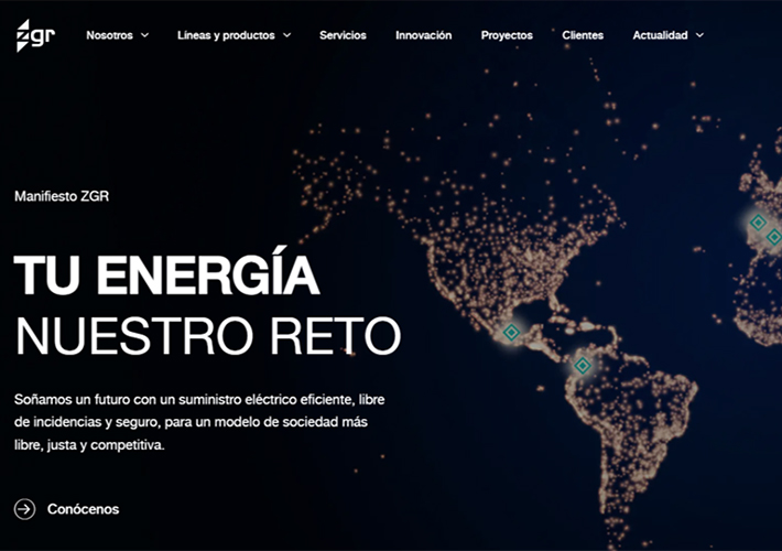 foto noticia ZGR Corporación estrena nueva web renovada, actual y muy orientada al cliente.